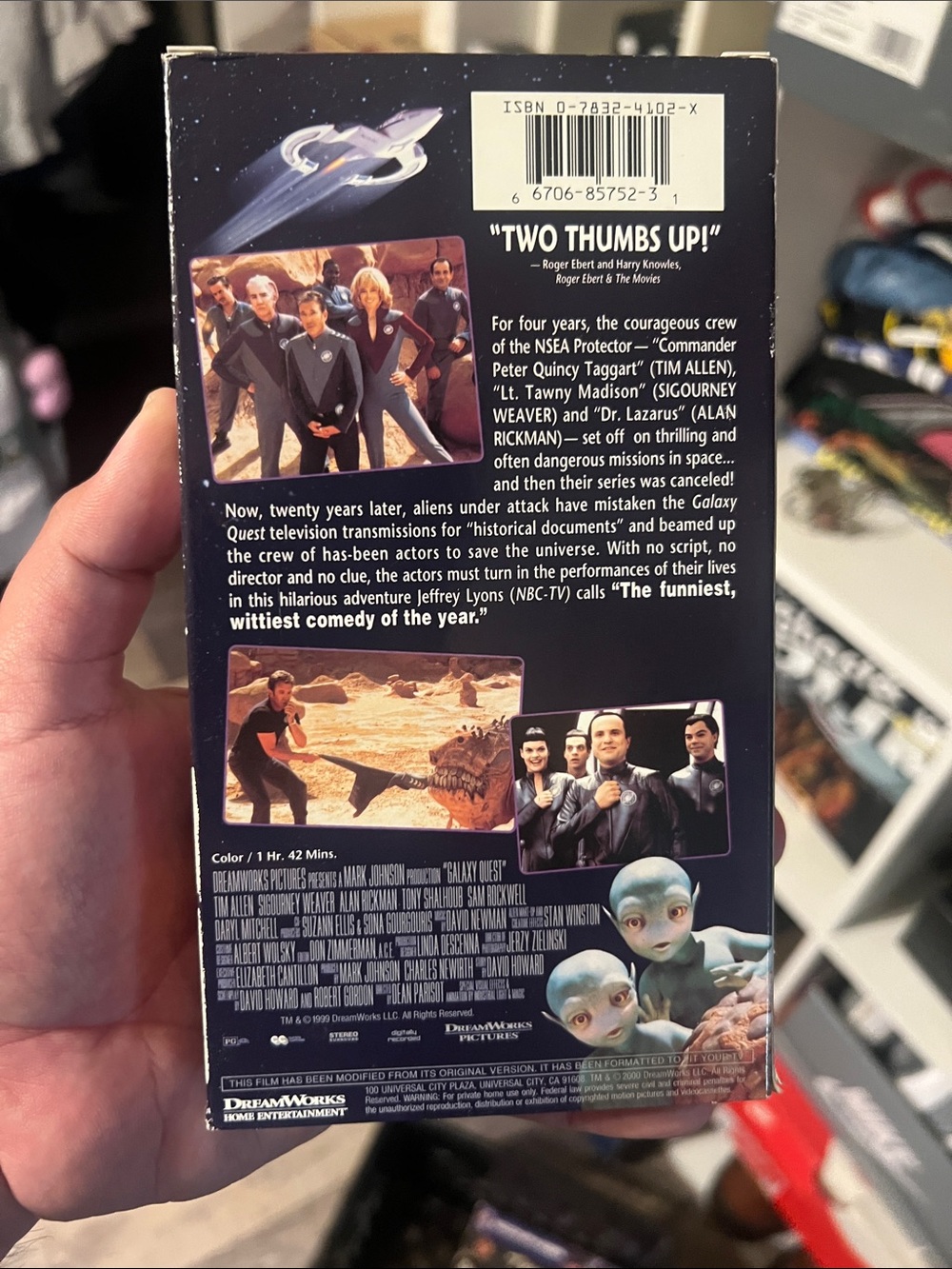 📼 4 for $13 📼 Galaxy Quest VHS - Picture 2 of 3
